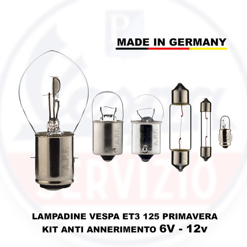 Kit completo lampade lampadine - completo,